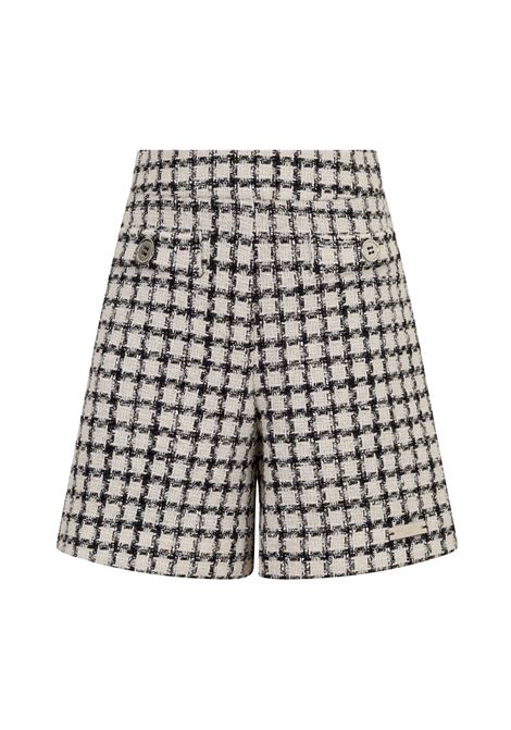 Shorts pied de poule BALMAIN KIDS | BZ6B51 E0253102AG